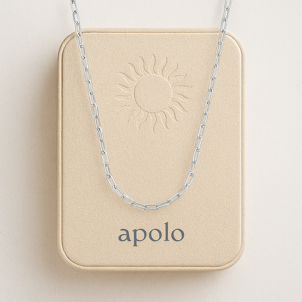 Corrrente Masculina Em Prata 925 - Apolo