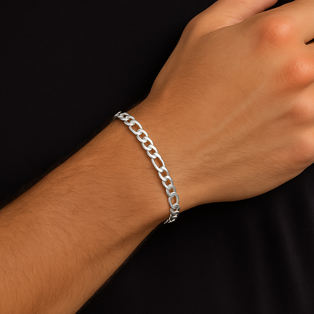 Pulseira Masculina em Prata 950 - Poseidon