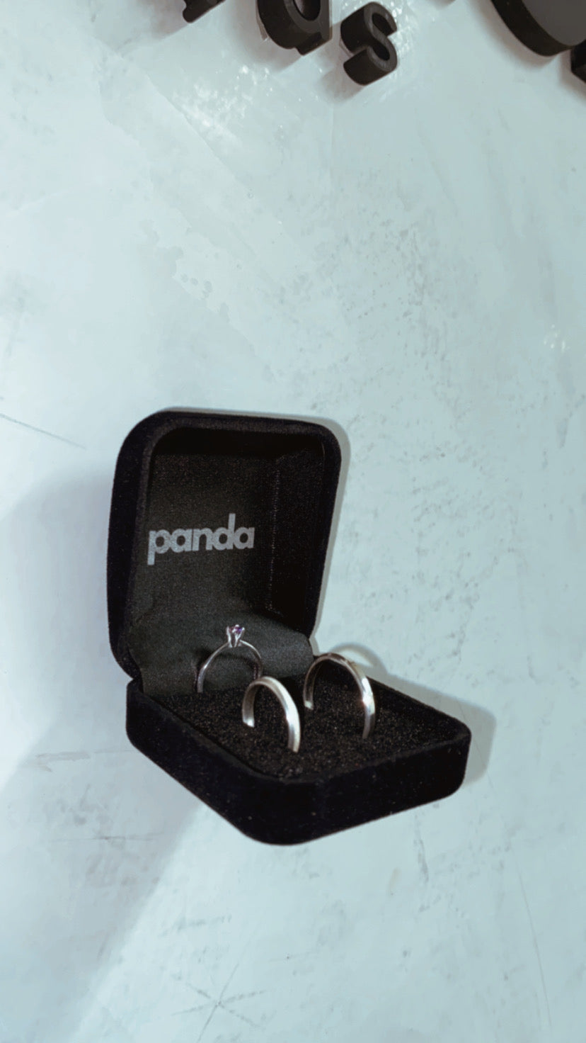 Par de Alianças em Prata 950 2mm - Bled