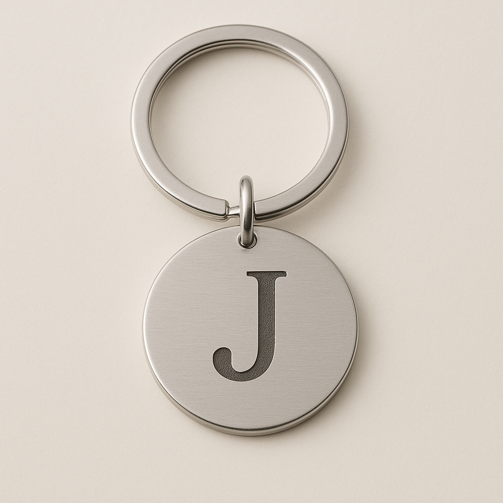 Chaveiro com inicial