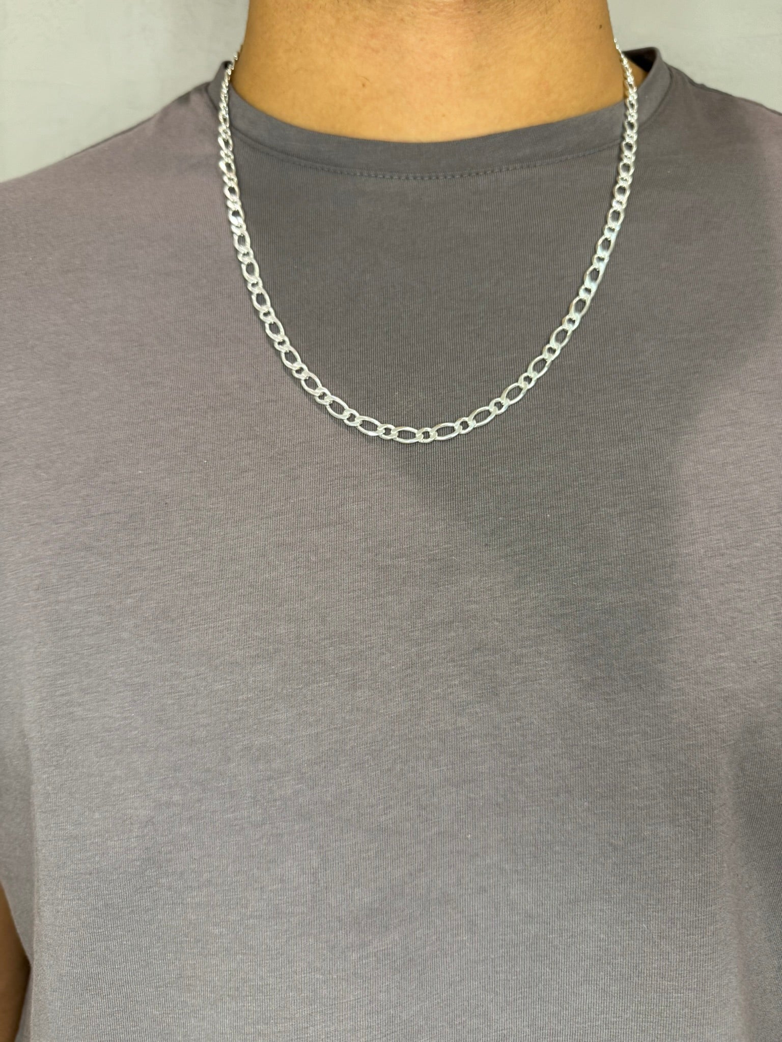 Corrente 60 cm prata 925