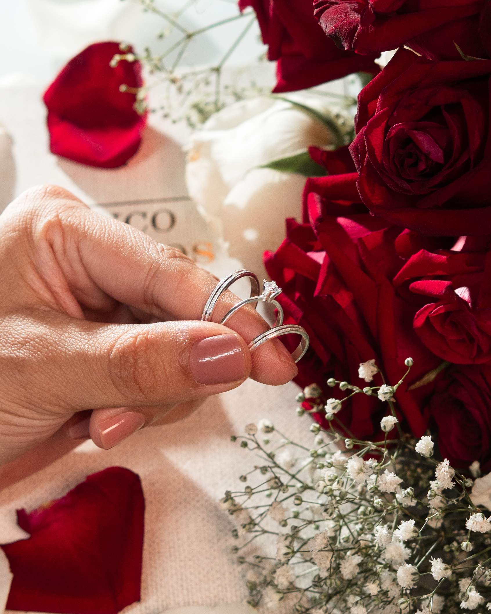 Par de Alianças em Prata 950 2mm - Praga