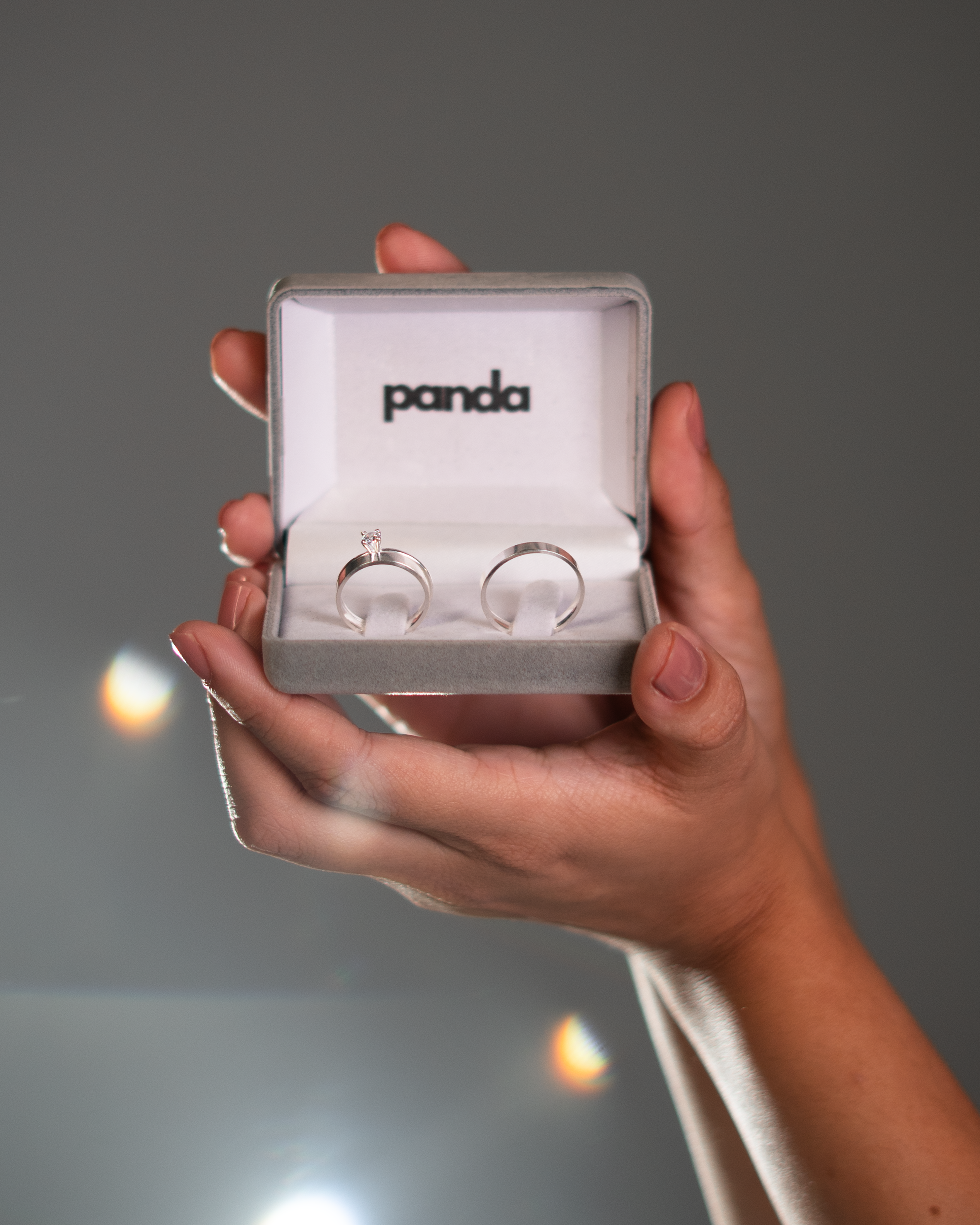 Par de Alianças em Prata 950 3mm - Luang Prabang