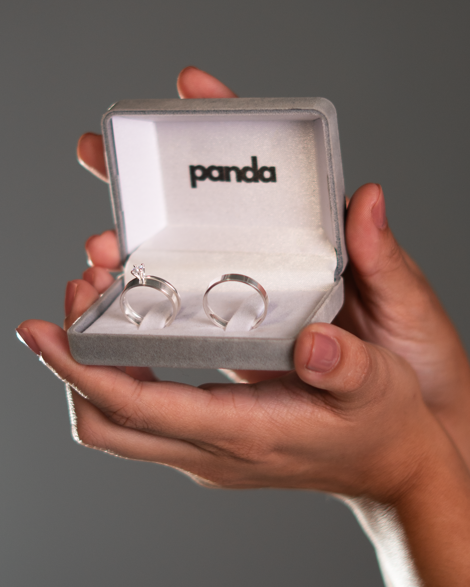 Par de Alianças em Prata 950 3mm - Luang Prabang