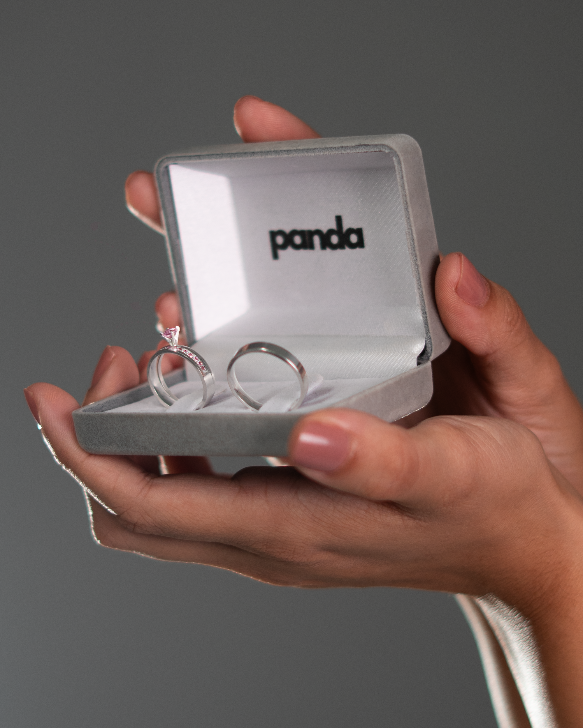 Par de Alianças em Prata 950 3mm - Campos do Jordão