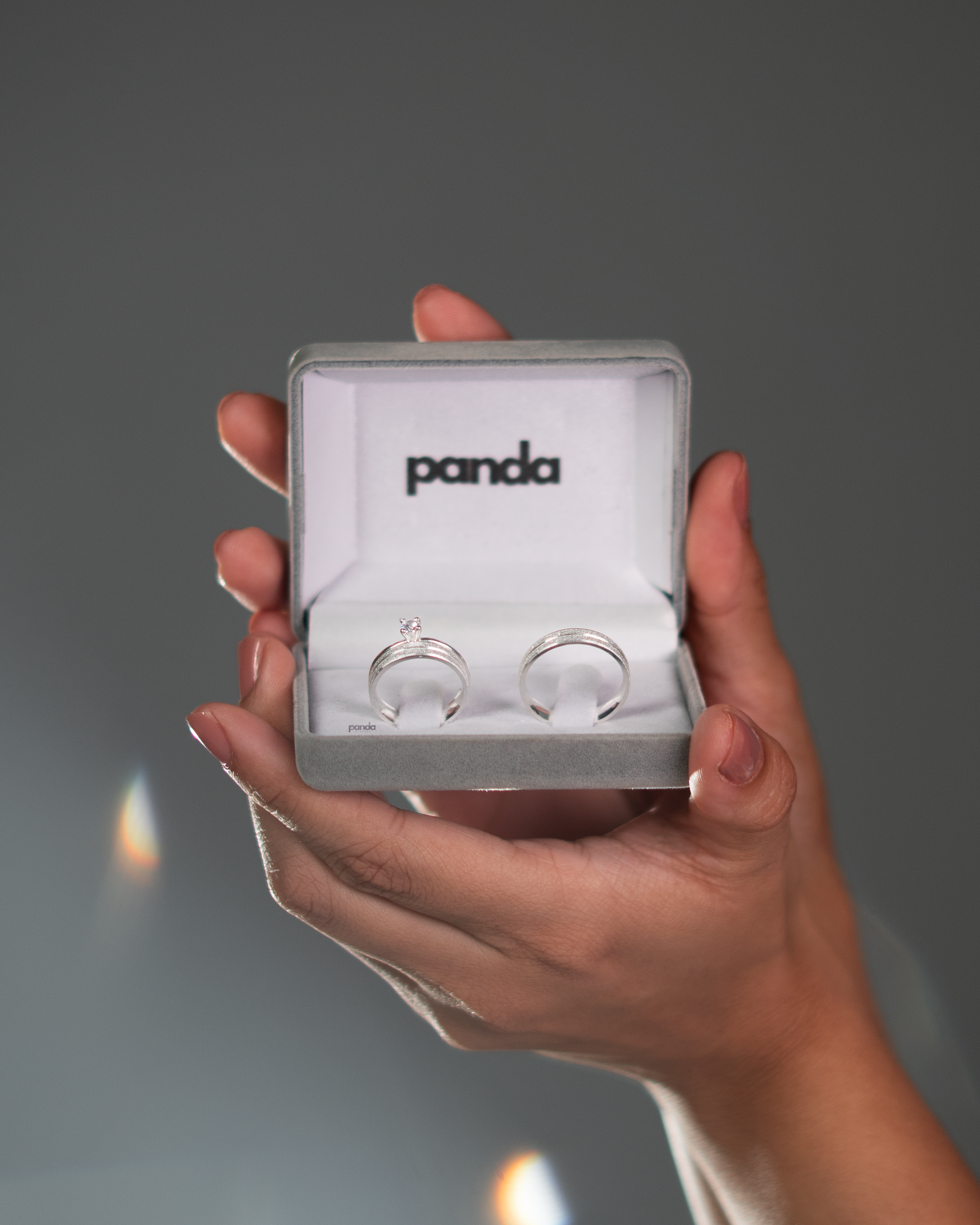 Par de Alianças em Prata 950 3mm - Nápoles