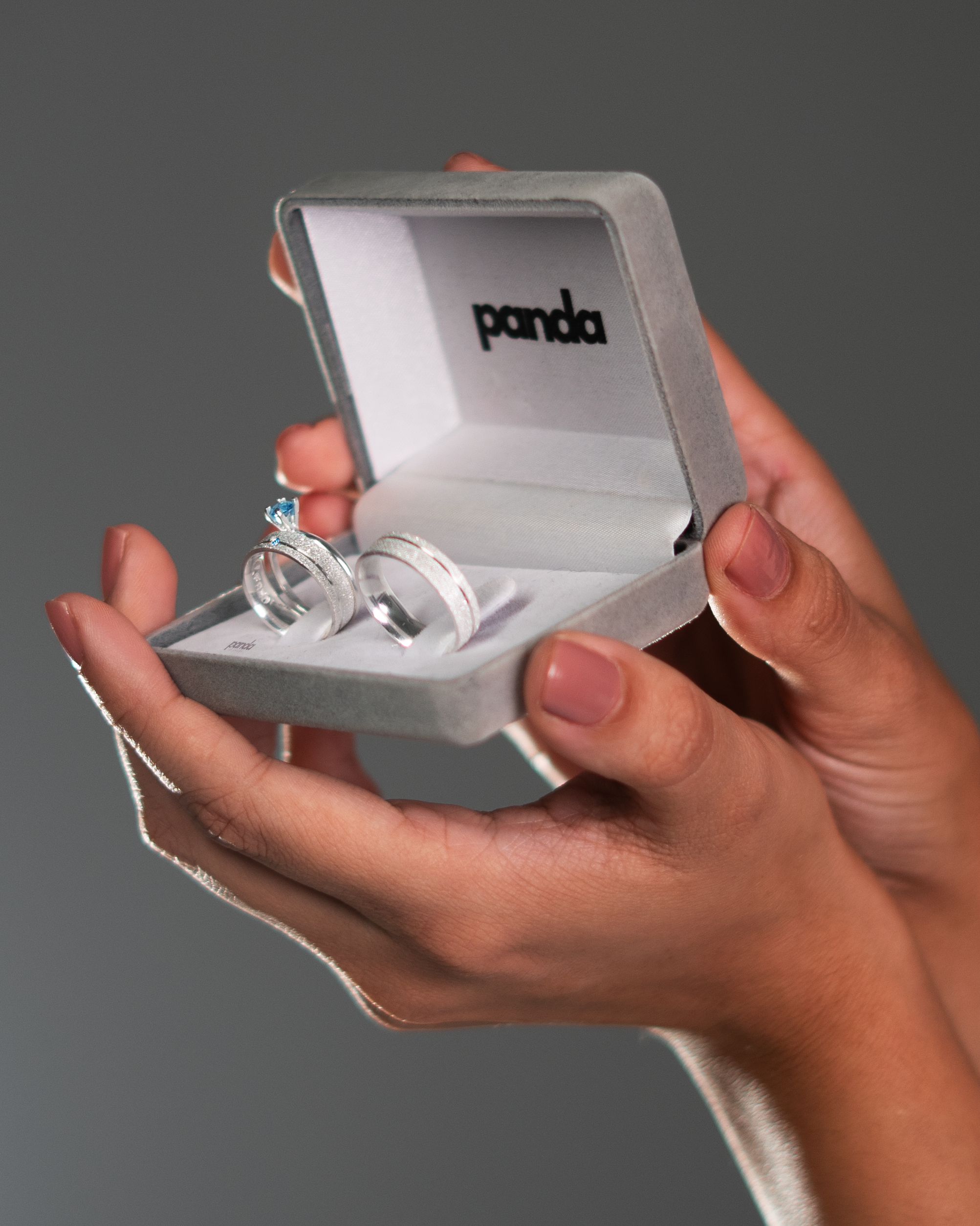 Par de Alianças em Prata 950 5mm - Oslo