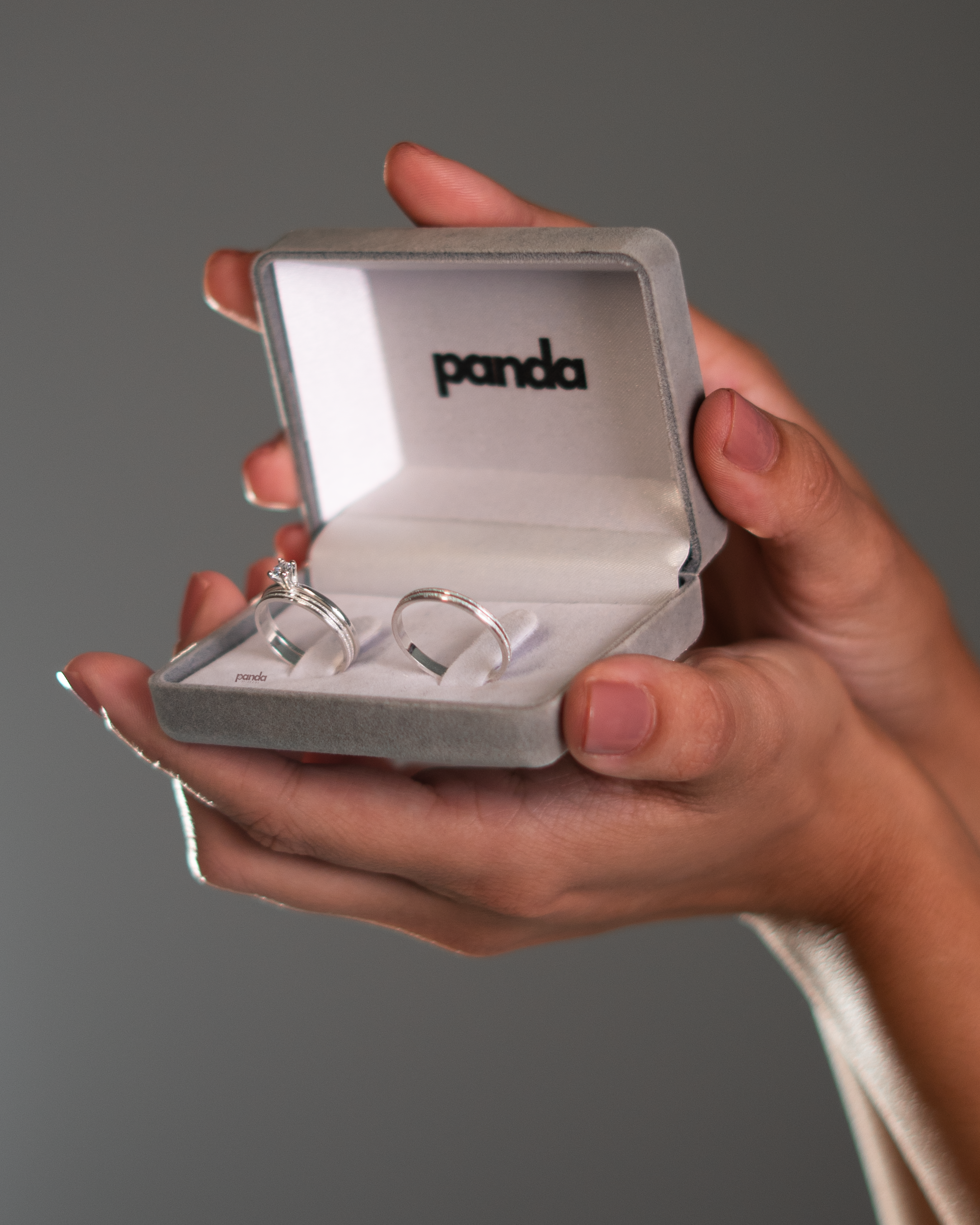 Par de Alianças em Prata 950 2mm - Praga