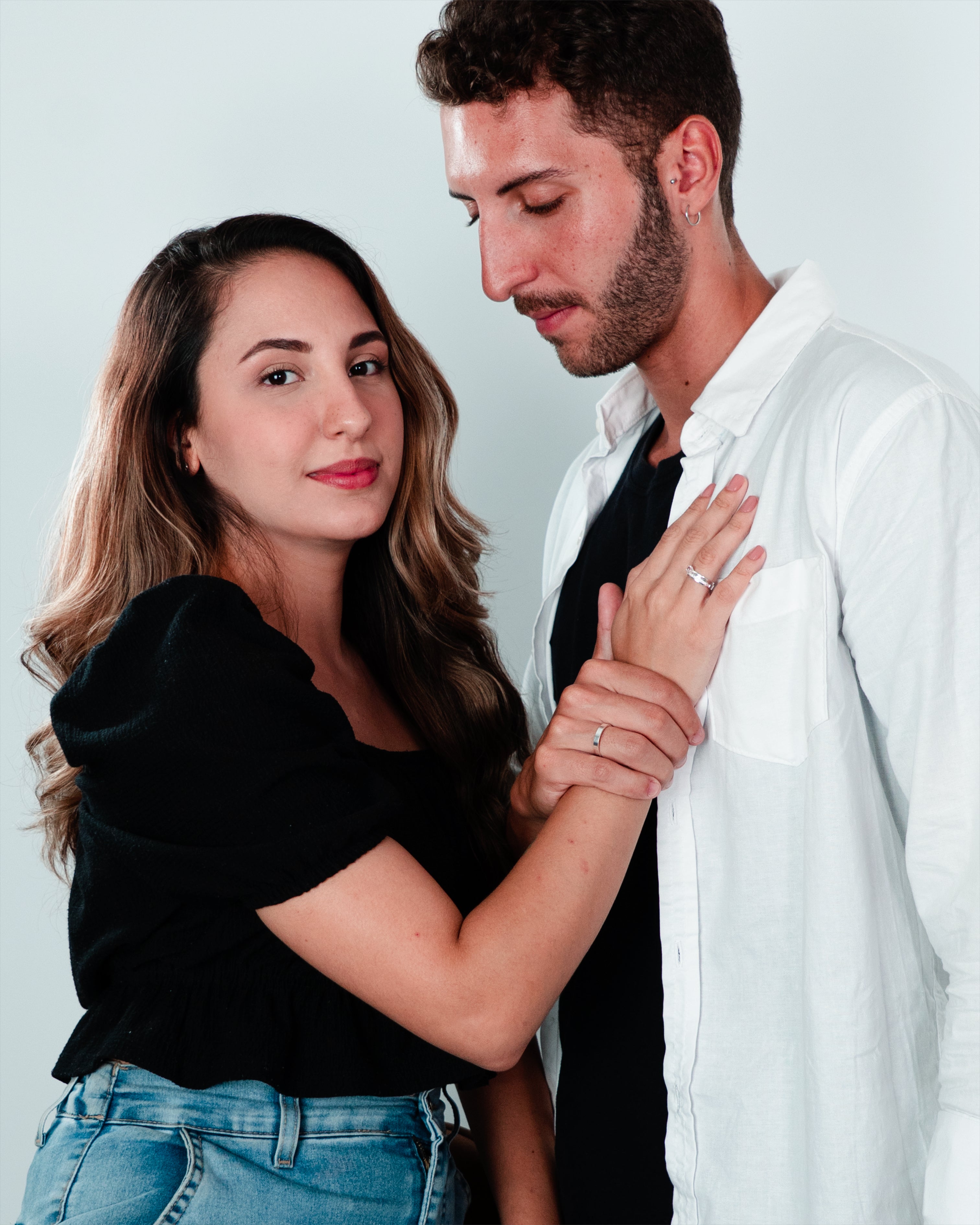 Par de Alianças em Prata 950 3mm - Campos do Jordão