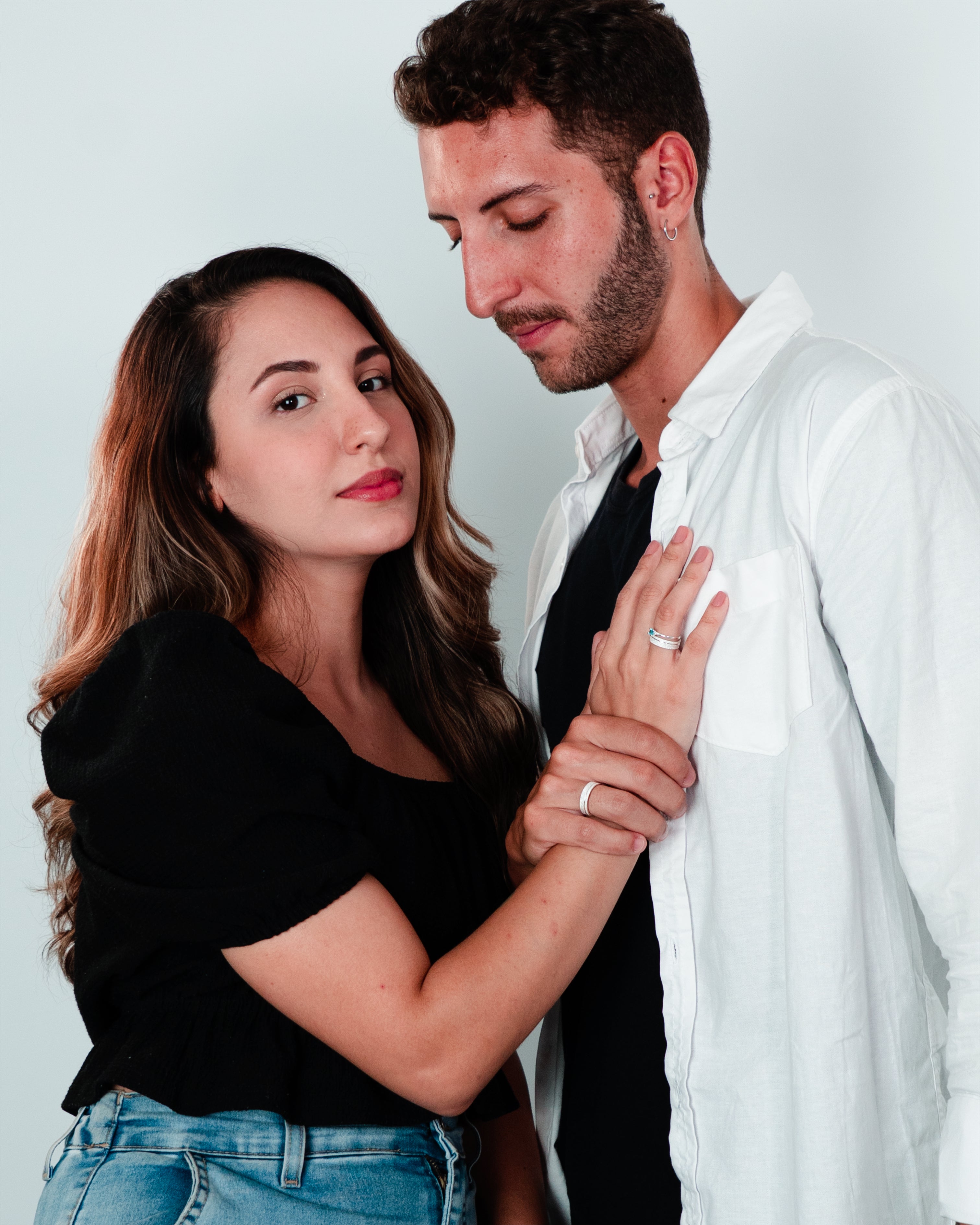 Par de Alianças em Prata 950 5mm - Oslo