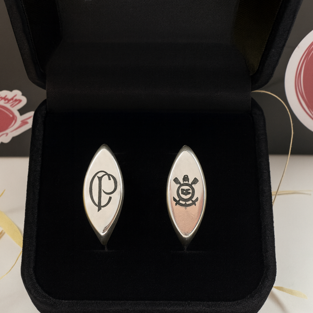 Anel Chapa Corinthians - Prata 925