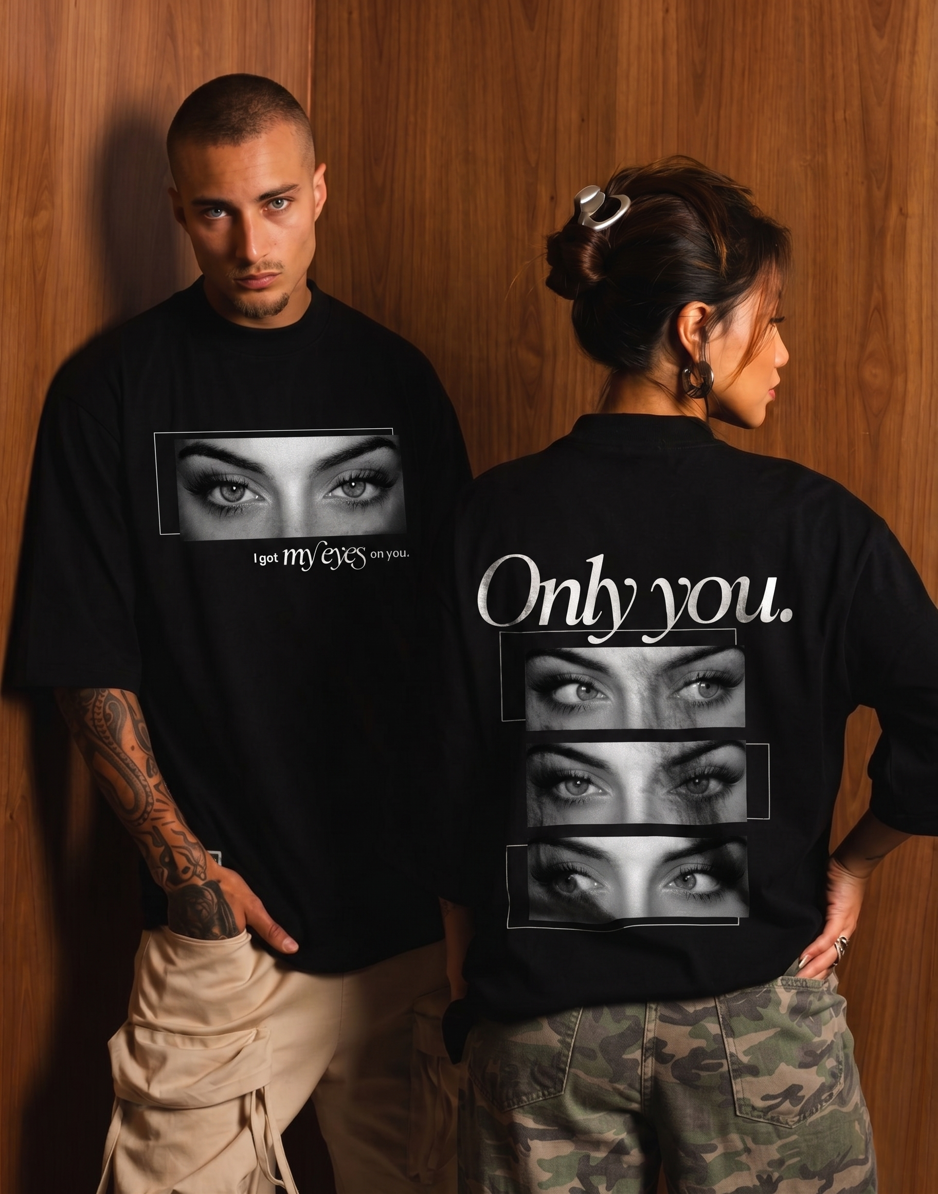 Camiseta Olho do Amor  - Personalizada