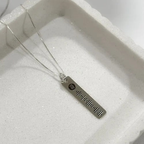 Colar Spotify  – Transforme Sua Música Em Joia