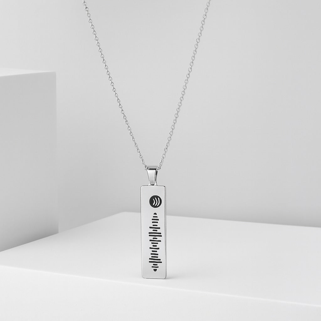 Colar Spotify  – Transforme Sua Música Em Joia