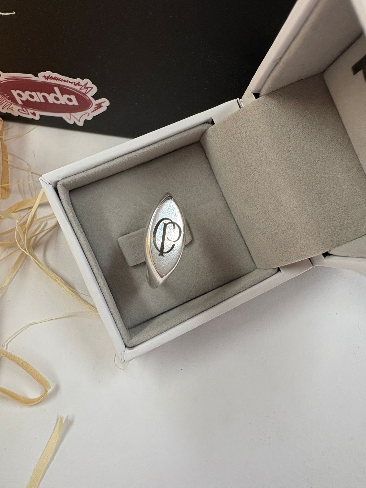 Anel Chapa Corinthians - Prata 925