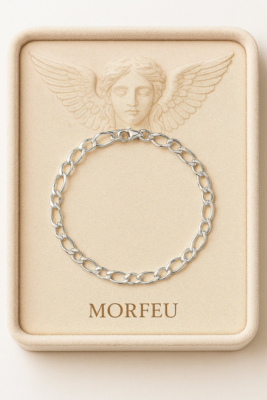 Pulseira Masculina em Prata 925 - Morfeu