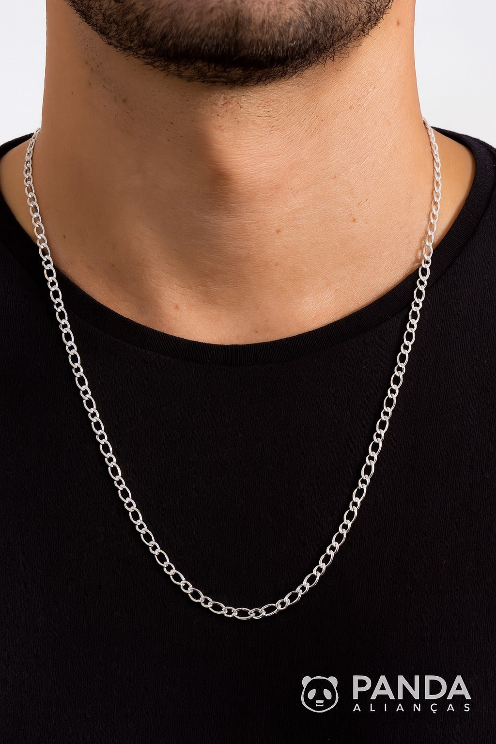 Corrente Masculina em Prata 925 - Hefesto