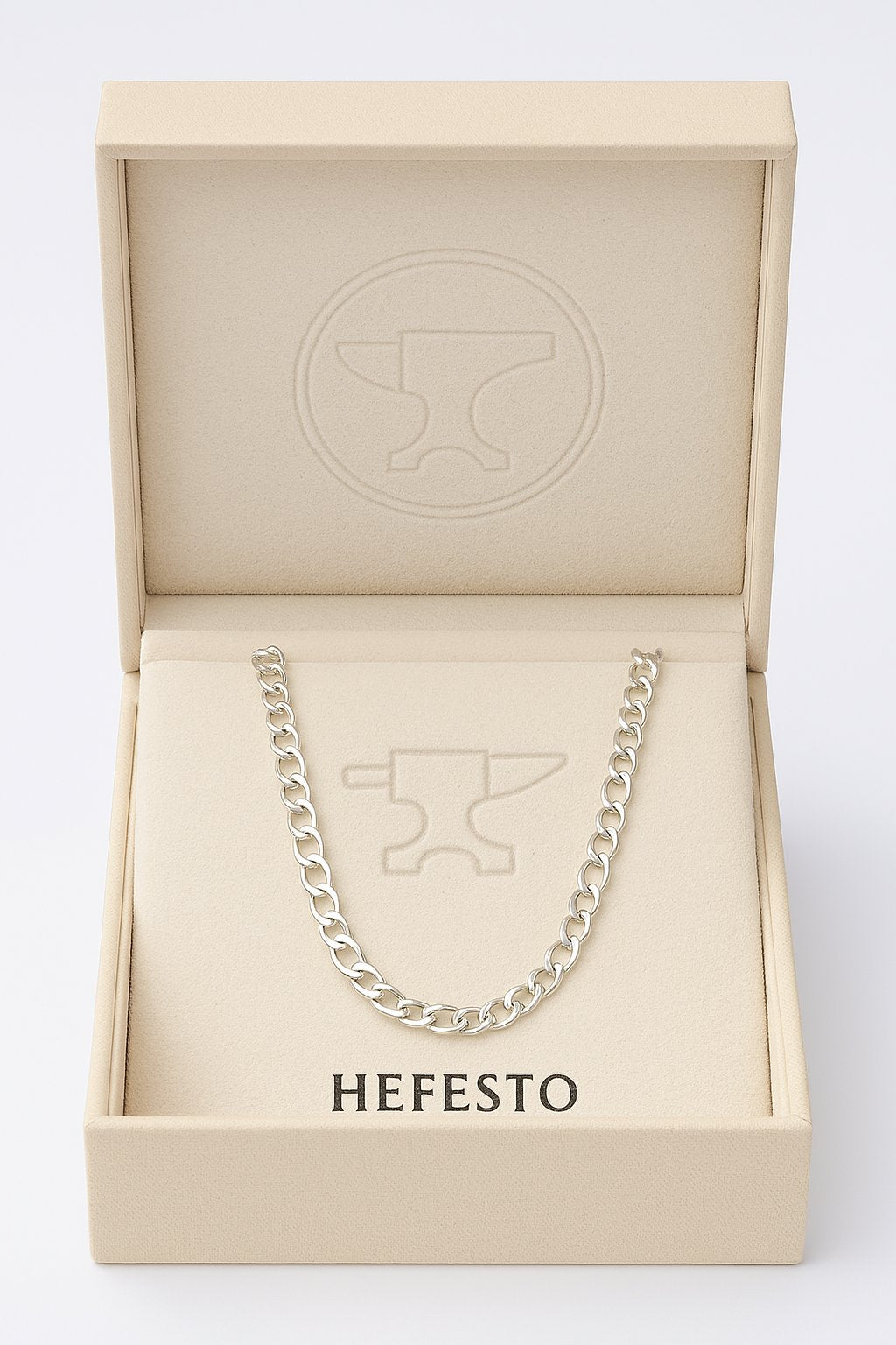 Corrente Masculina em Prata 925 - Hefesto