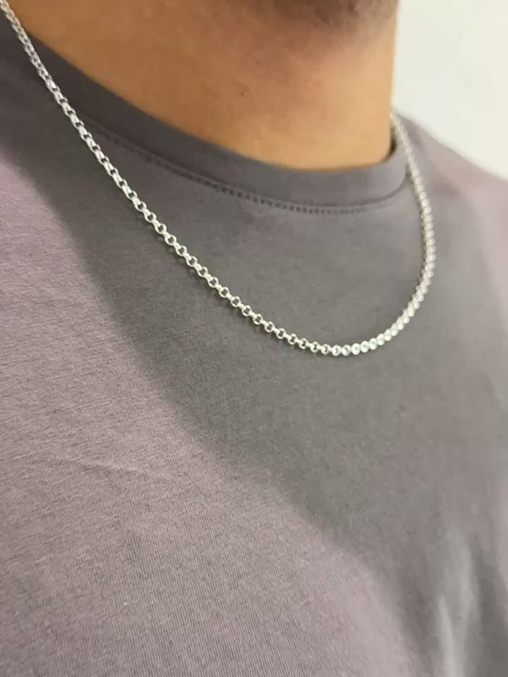 Corrente Elo Português 50cm x 2mm