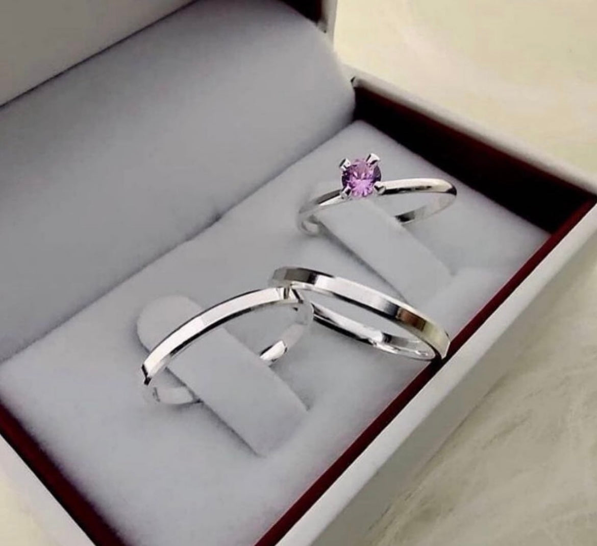 Par de Alianças em Prata 950 2mm - Roma