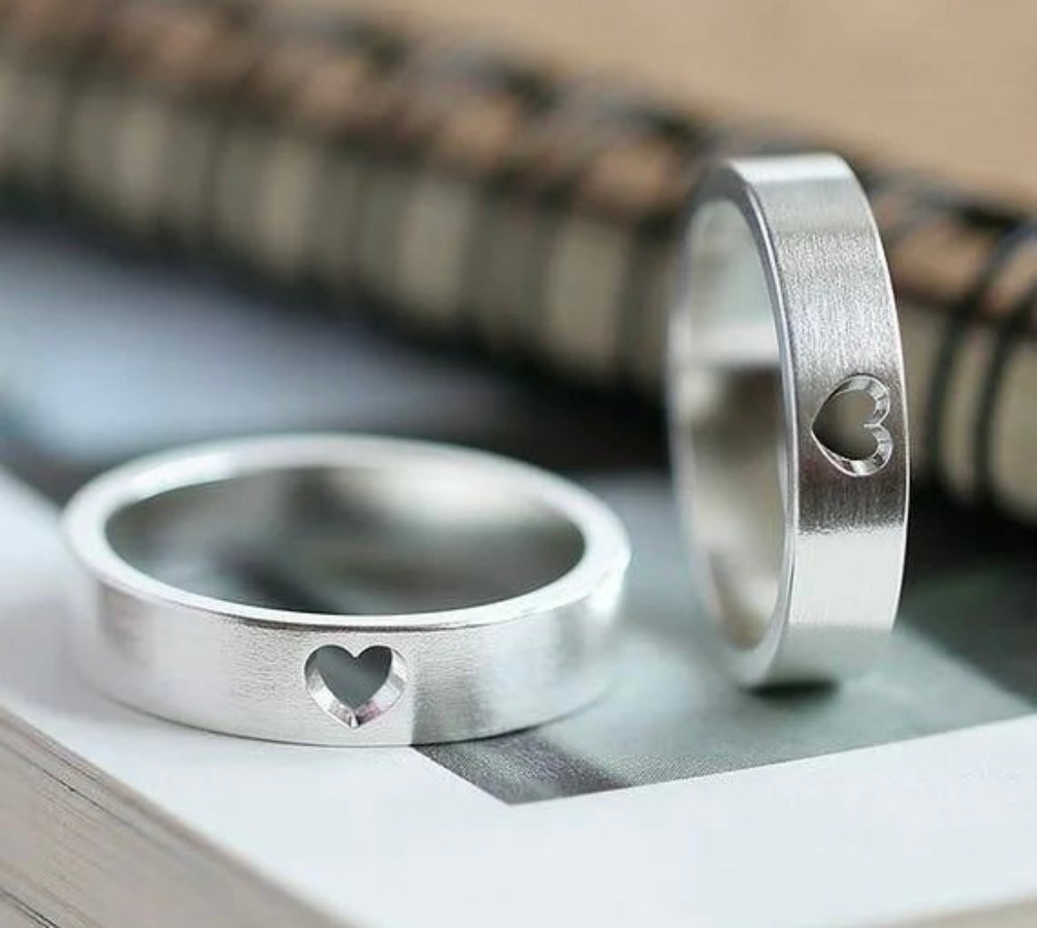 Par de Alianças em Prata 950 5mm - Acre