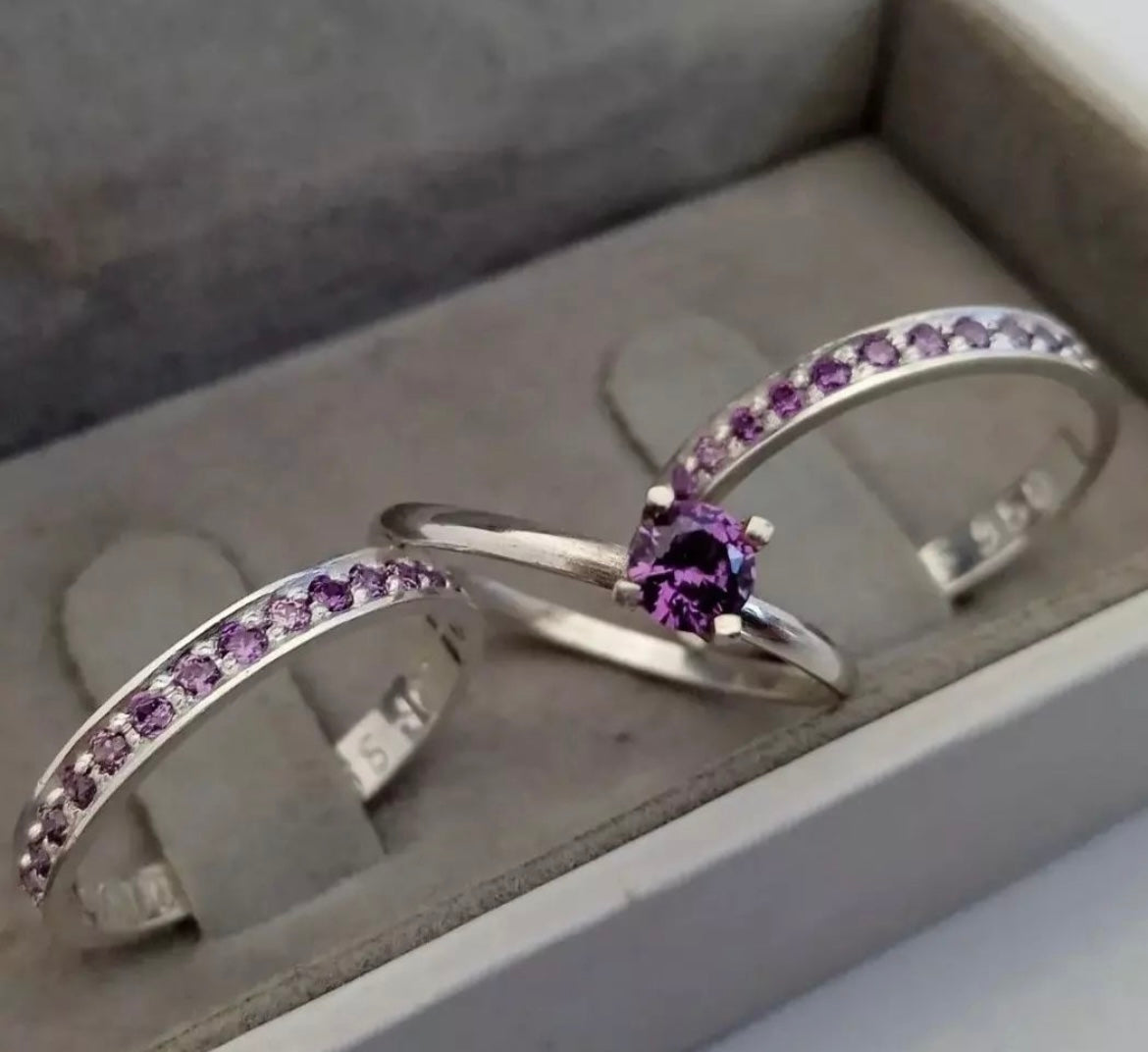 Par de Alianças em Prata 950 3mm - Pisa