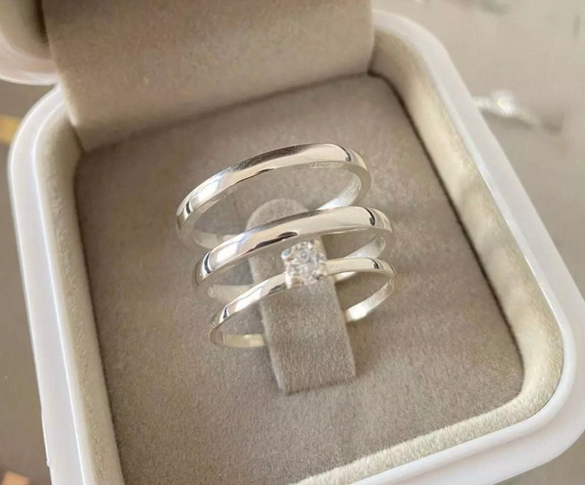 Par de Alianças em Prata 950 3mm - Bali